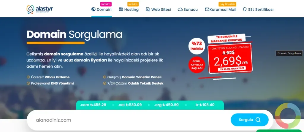 Alastyr - güvenilir bir domain kaydı deneyimi sunan bir firma