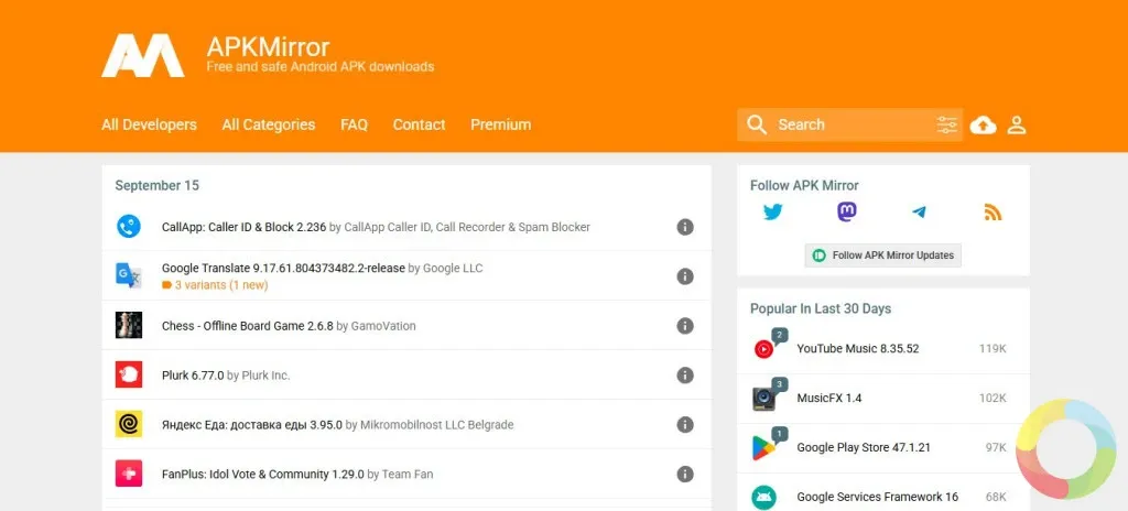 APKMirror: güvenilir APK dosyası indirme kaynağı.