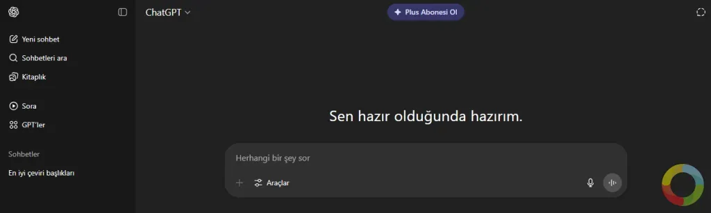 ChatGPT - ChatGPT çeviri özelliği ve kullanıcı arayüzü