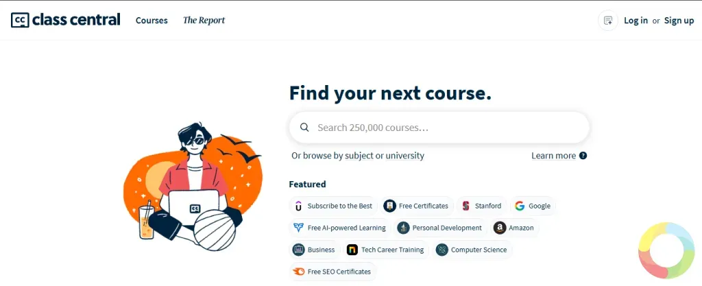 Class-Central.com ile MOOC kursları ve kullanıcı yorumlarıyla çevrimiçi eğitim