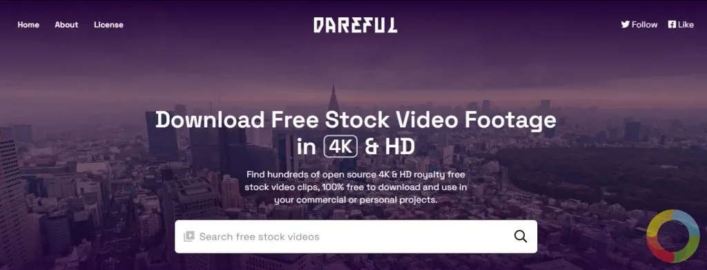 Darefull yüksek kaliteli ücretsiz 4K stok manzara videosu örneği