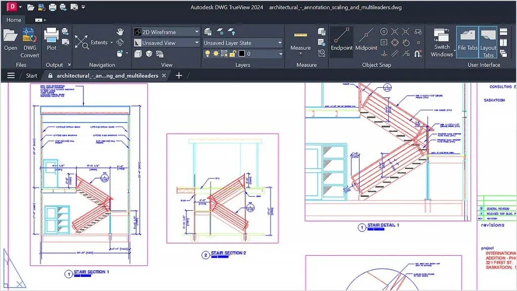 DWG TrueView ile ücretsiz DWG ve DXF dosyalarını açma ve PDF aktarma