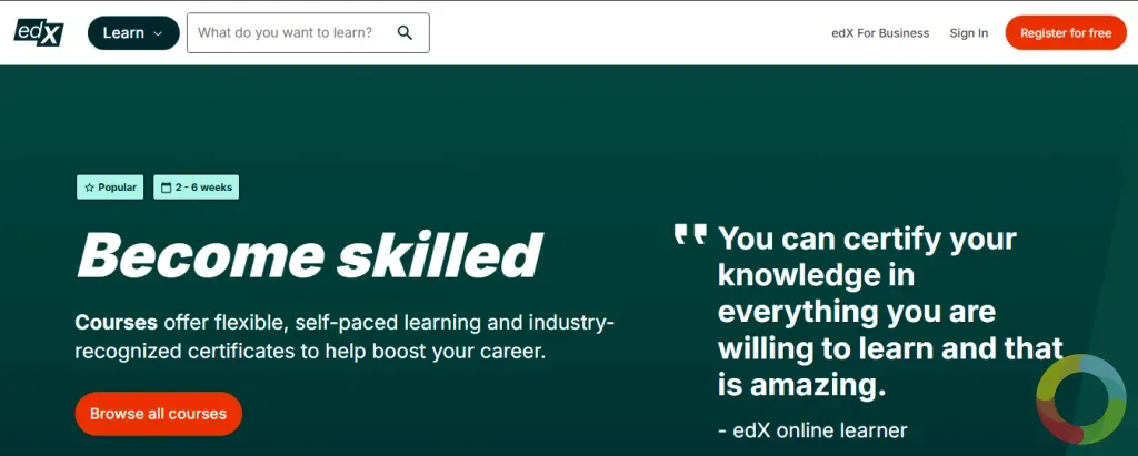 edX.org ile ücretsiz üniversite dersleri ve sertifikalı online kurslar
