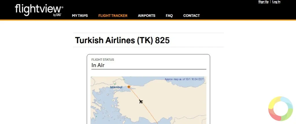 FlightView canlı uçuş takibi ve gerçek zamanlı hava trafiği