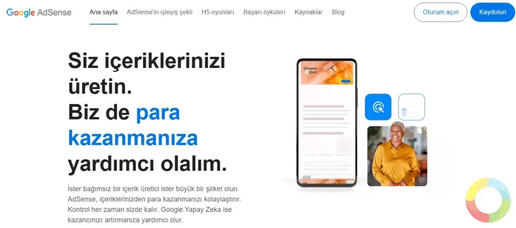 Google AdSense, blog yazarak para kazanmanın en bilinen yöntemidir.