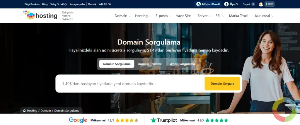 Hosting.com.tr - uygun fiyatlı domain kayıt hizmetleri