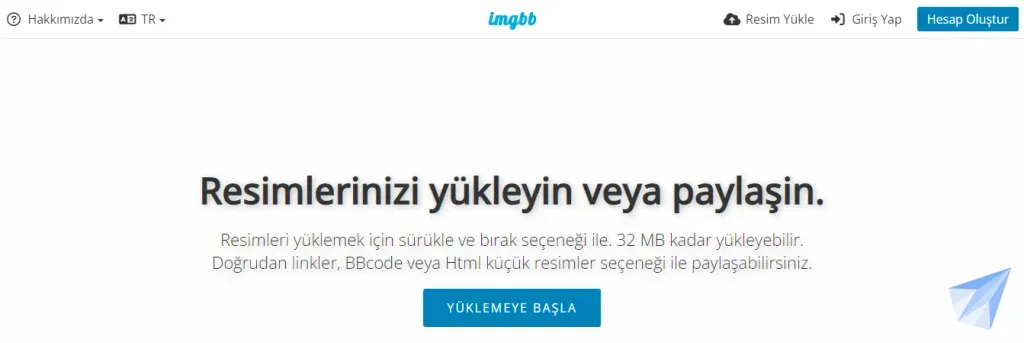 ImgBB - Hızlı ve Kolay Resim Yükleme