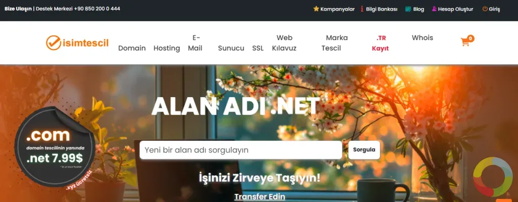 IsimTescil.Net - domain kaydı konusunda güvenilir bir seçenek.