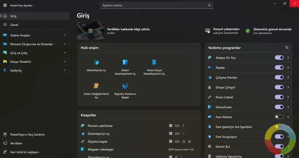 Microsoft PowerToys Windows için gelişmiş açık kaynak araç seti