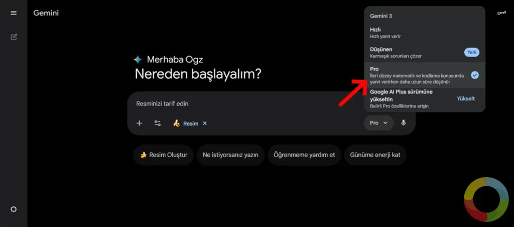 Gemini 3 Pro Image kullanılarak Nano Banana Pro ile metin komutundan yapay zeka görsel oluşturma