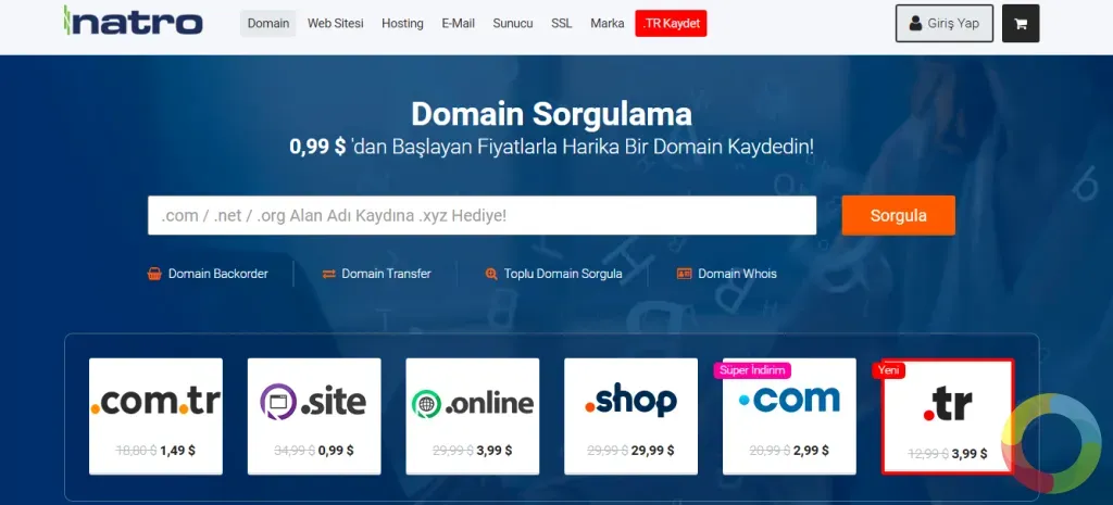 Natro - Türkiye'de web hosting hizmetlerinin önde gelen sağlayıcılarından biri olarak bilinir.
