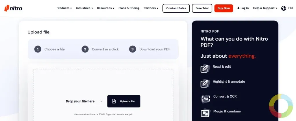 Nitro PDF to Word - Bozuk PDF’deki metni almak için dosyanızı Word formatına dönüştürün
