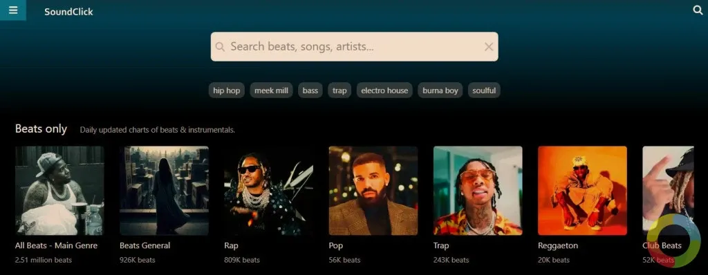 SoundClick telifsiz müzik platformu, YouTube, podcast ve video projeleri için ücretsiz şarkılar sunar