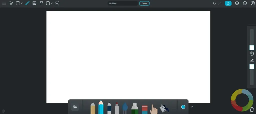 Sumo çevrimiçi Photoshop alternatifi arayüz ekran görüntüsü