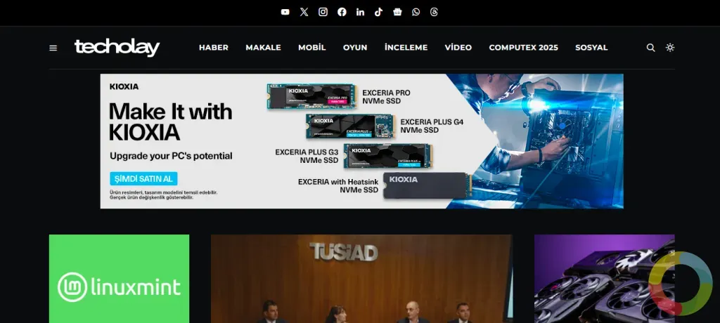 Techolay - website ekran görüntüsü