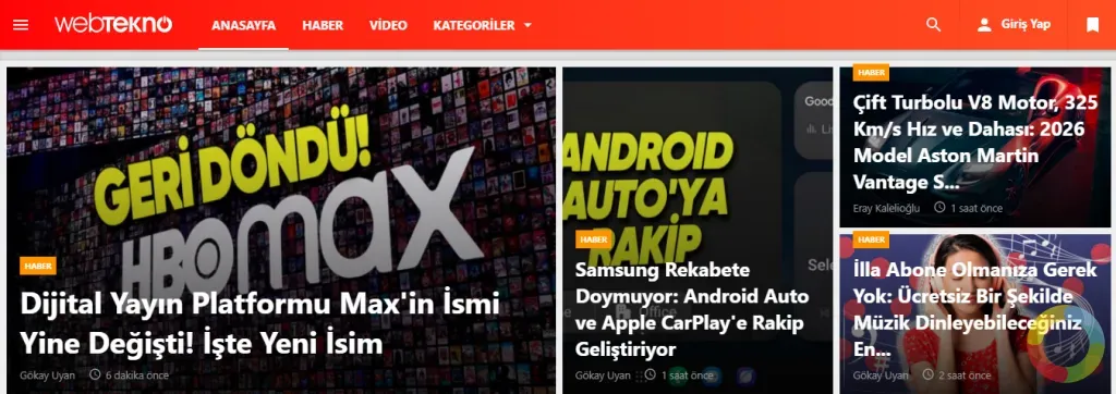 Webtekno - ekran görüntüsü
