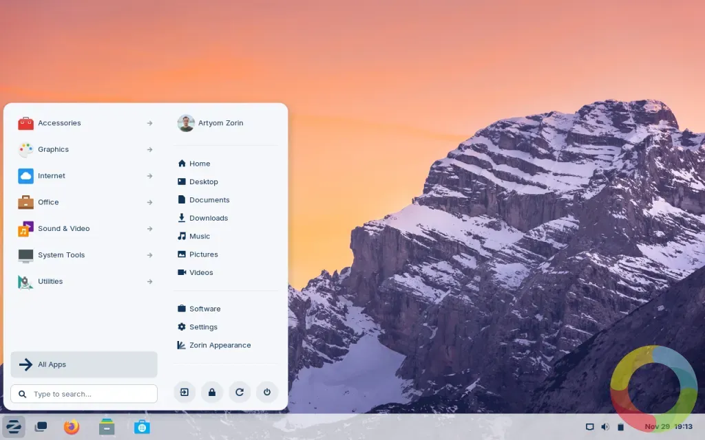 Zorin OS - Windows ve macOS benzeri arayüz, başlangıç dostu Linux dağıtım