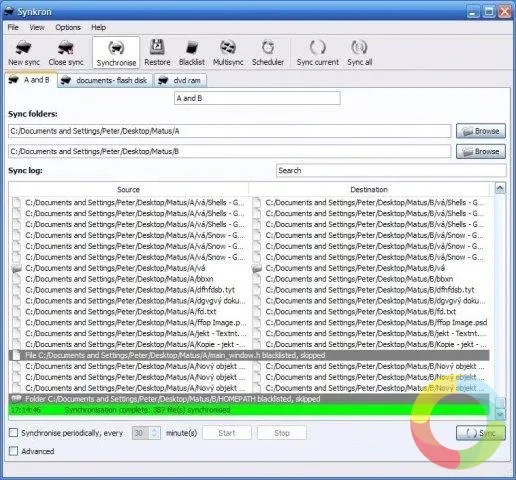 Synkron ile çok platformlu dosya ve klasör senkronizasyonu