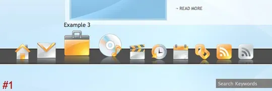 Outside the Box Navigation with jQuery - OS X tarzı menü tasarımı