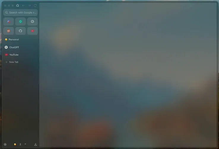 Zen Browser modern tasarım ve dikey sekme yönetimi
