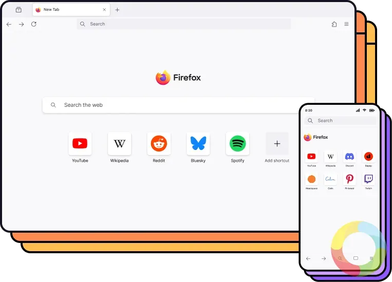 Mozilla Firefox internet tarayıcısı arayüzü ve eklenti seçenekleri