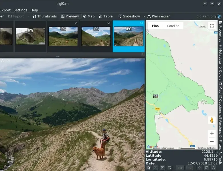 DigiKam gelişmiş açık kaynak fotoğraf yönetim aracı