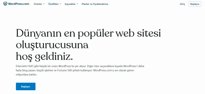 WordPress - Dünyanın en popüler web sitesi oluşturucusu
