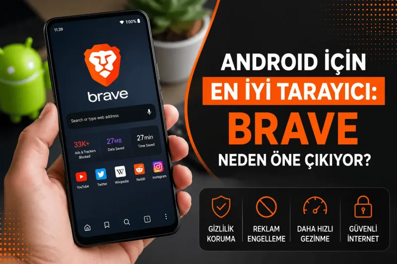 Android İçin En İyi Tarayıcı: Brave Neden Öne Çıkıyor?