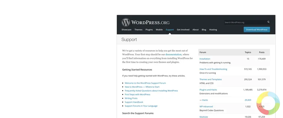 bbPress WordPress forum eklentisi arayüzü